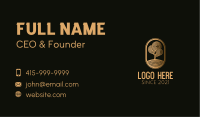 Gold Zen Garden Tree Business Card Image Preview