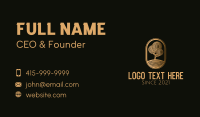 Gold Zen Garden Tree Business Card Design