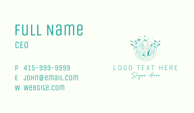 Natural Cosmic Precious Stone Business Card Image Preview