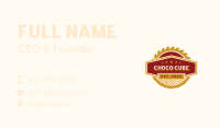 Saw Woodgrain Carpentry Business Card Image Preview