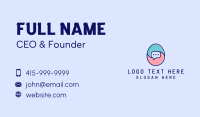 Egg Message Chat Business Card Preview