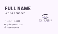 Eyelash Eyebrow Beauty Business Card Image Preview