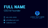 Data Cube Technology Business Card Image Preview