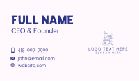 Ranch Cow Girl Business Card Image Preview