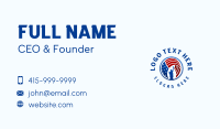 American Liberty Flag Business Card Design