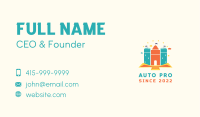 Child Castle Playground Business Card Image Preview