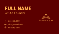 Ornamental Royal Chair Business Card Image Preview