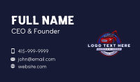 Car Wash Pressure Washing Business Card Preview