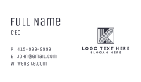 Stripes Construction Letter K Business Card Image Preview