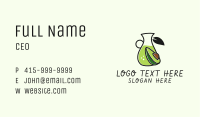 Avocado Juice Pitcher Business Card Image Preview