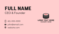 Sushi Roll Snack  Business Card Image Preview