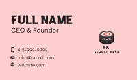 Sushi Roll Snack  Business Card Image Preview