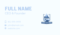 Building Road Pathway Business Card Design