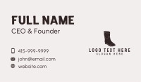 Classic Gum Boots Business Card Image Preview