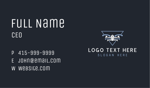 Aerial Drone Tech Business Card Design Image Preview