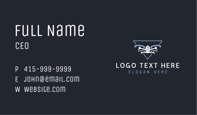 Aerial Drone Tech Business Card Image Preview