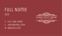 Vintage Classic Label Business Card Image Preview