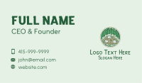 Campsite Forest  Business Card Image Preview