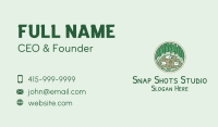 Campsite Forest  Business Card Image Preview