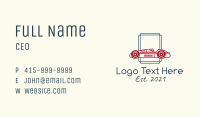 Racing Car Automobile Business Card Image Preview