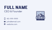 Mountaineer Outdoor Travel Business Card Image Preview