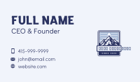 Mountaineer Outdoor Travel Business Card Image Preview