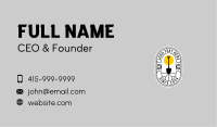 Landscaping Shovel  Business Card Image Preview