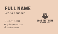 Bear Bowl Restaurant Business Card Image Preview