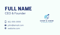 Broom Housekeeping Cleaning Business Card Image Preview