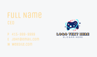 Game Console Controller Business Card Image Preview