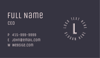 Premium Fashion Clothing Business Card Image Preview