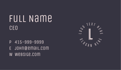Premium Fashion Clothing Business Card Image Preview