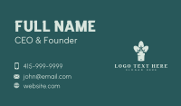 Plant Pot Shovel Business Card Image Preview