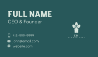 Plant Pot Shovel Business Card Image Preview