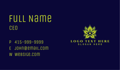 Leaf Herb Plant Business Card Image Preview