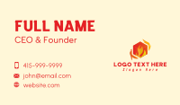 Flaming Box Energy Business Card Image Preview