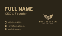 Golden Lion Wings Business Card Image Preview