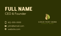 Organic Leaf Oil Business Card Image Preview
