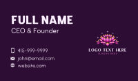 Lotus Flower Nature Business Card Preview