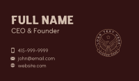 Eagle Falcon Wings Business Card Image Preview