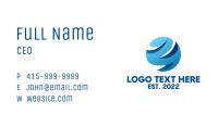 International Corporate Globe  Business Card Image Preview