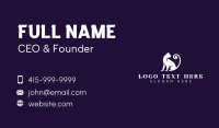 Cat Pet Kitty Business Card Design