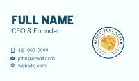 Seafood Shrimp Badge Business Card Image Preview