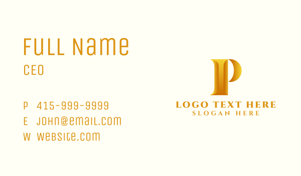 Law Firm Paralegal  Business Card Design Image Preview
