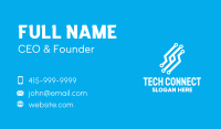 Digital Cyber Circuit  Business Card Image Preview