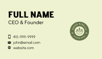 Tree Saw Carpentry Business Card Image Preview