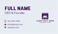 Popcorn Film Movie Business Card Image Preview