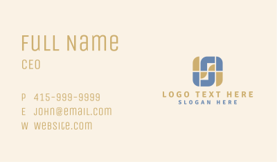 Modern Business Firm Business Card Image Preview