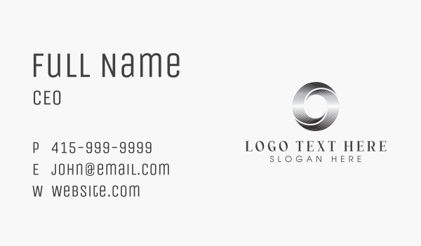 Elegant Luxury Letter O Company Business Card Design Image Preview