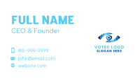 Blue Eye Vision Business Card Design